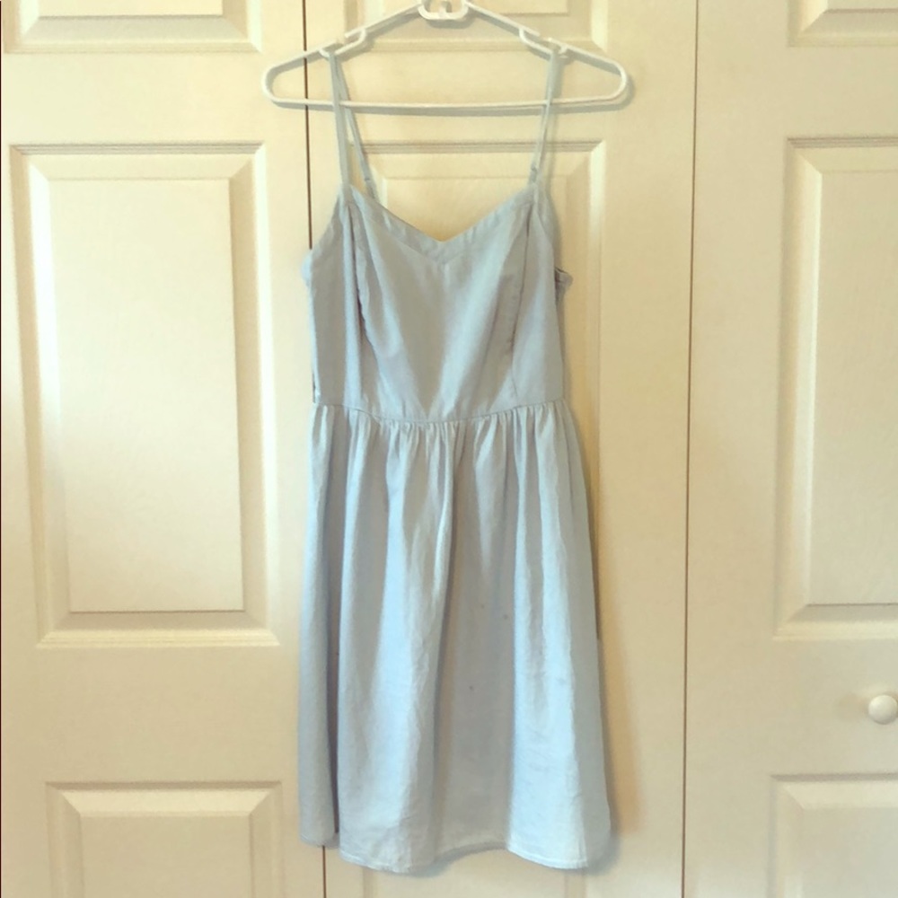 Chambray sun dress